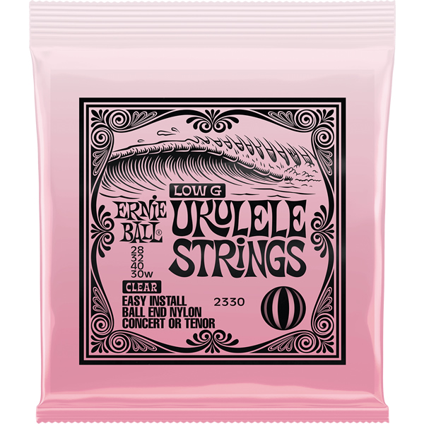 Ernie Ball 2330 Low G Číre Struny Concert/Tenor