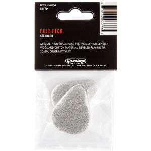 Plstené trsátka na Ukulele Dunlop 8012P (3ks)